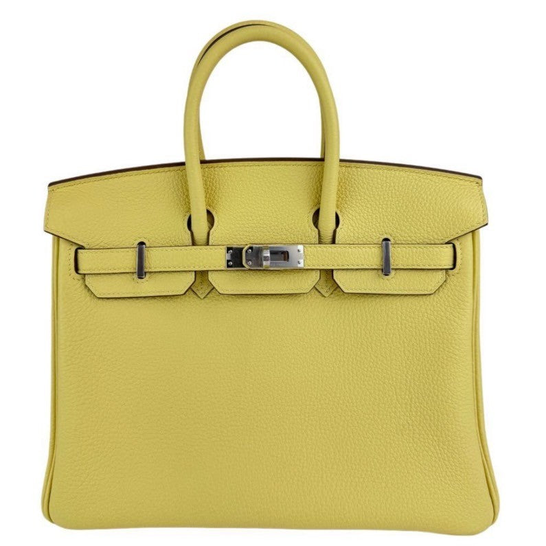 Birkin25 バーキン25 Stamp-B B刻印 Togo トゴ Joune poussin ジョーヌプッサン PHW シルバー金具