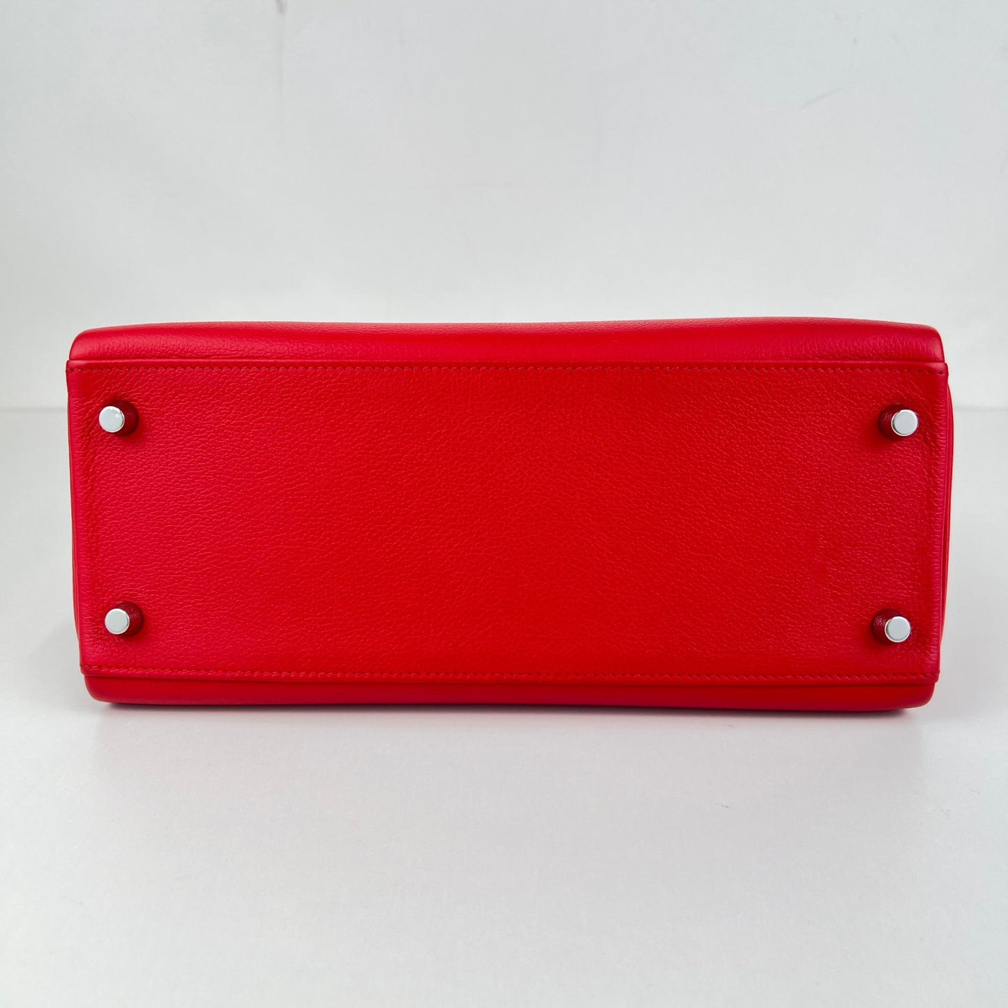 Kelly28 ケリー28 Rouge de cour ルージュクー Evercolor エバーカラー PHW シルバー金具 Stamp-Y Y刻印