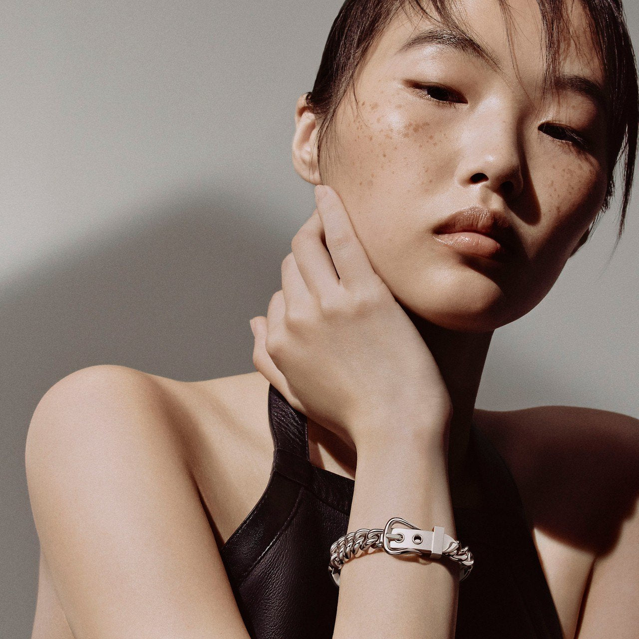 Inflexible bracelet GM  ブークレ セリエ　インフレキシブルブレスレットGM シルバー　silver