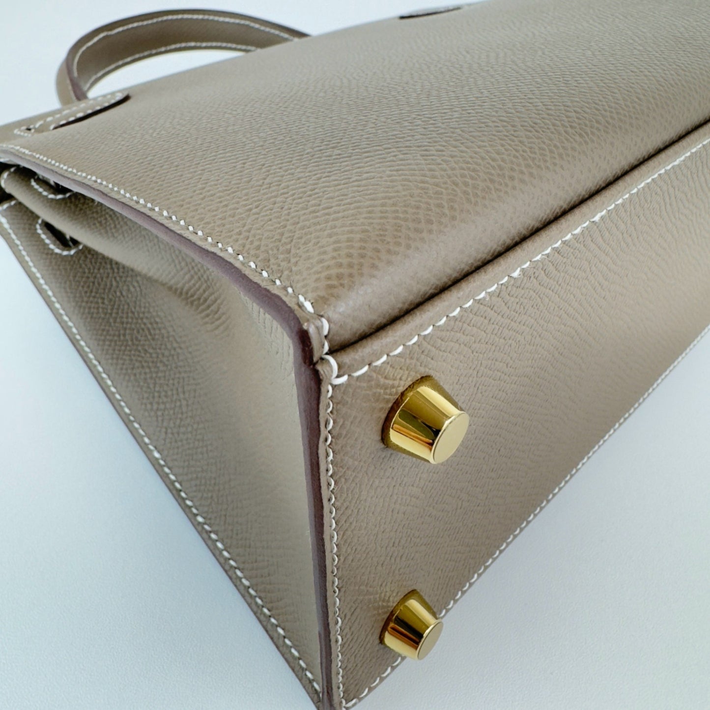 Kelly25 ケリー25 Etoupe エトープ GHW ゴールド金具 W刻印 Epsom エプソン