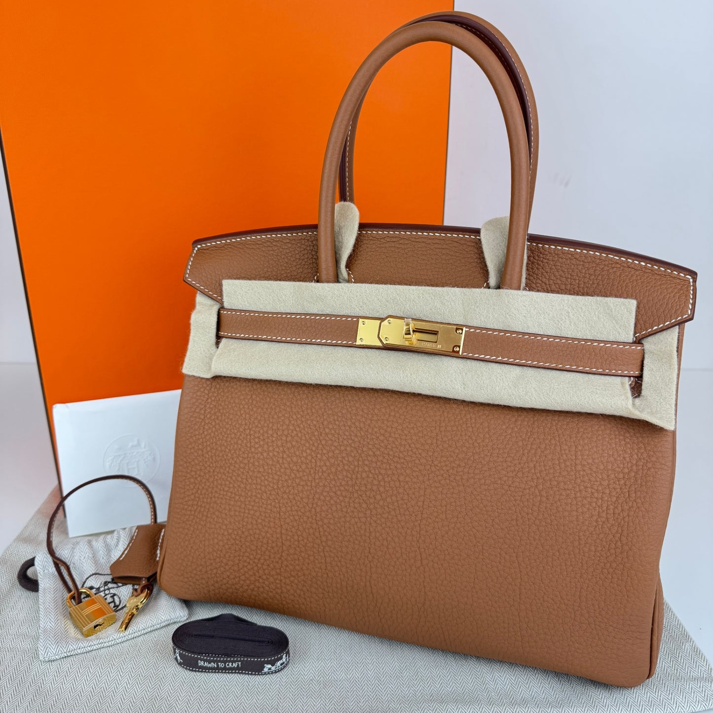 Birkin30 バーキン30 Gold ゴールド GHW ゴールド金具 Stamp-K K刻印 Togo トゴ