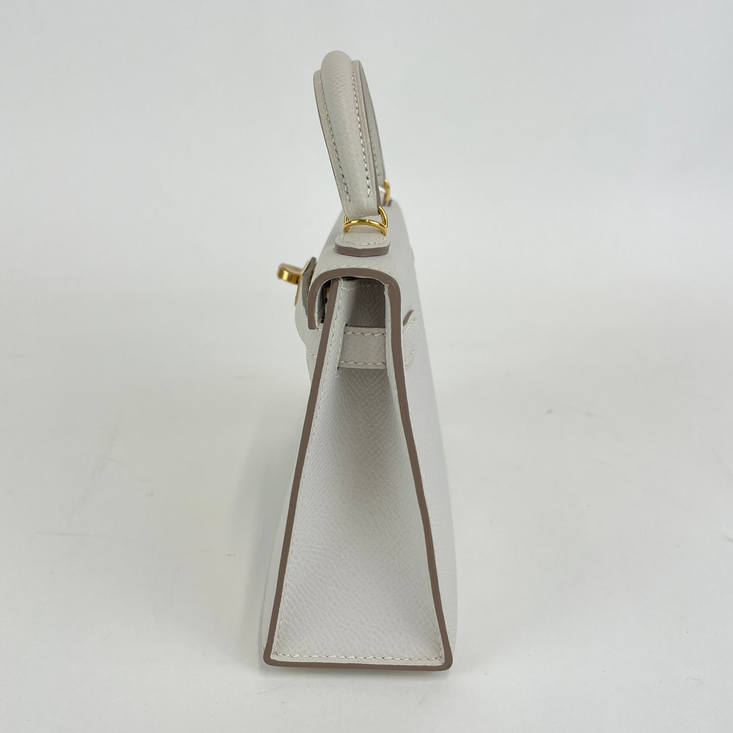 Mini kelly ミニケリー Gris perle グリペール  GHW ゴールド金具 Epsom エプソン Stamp-B B刻印