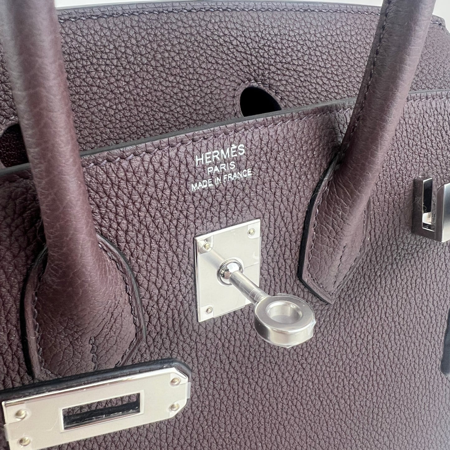Birkin25 バーキン25 Stamp-B B刻印 Togo トゴ Rouge sellier ルージュセリエ PHW シルバー金具