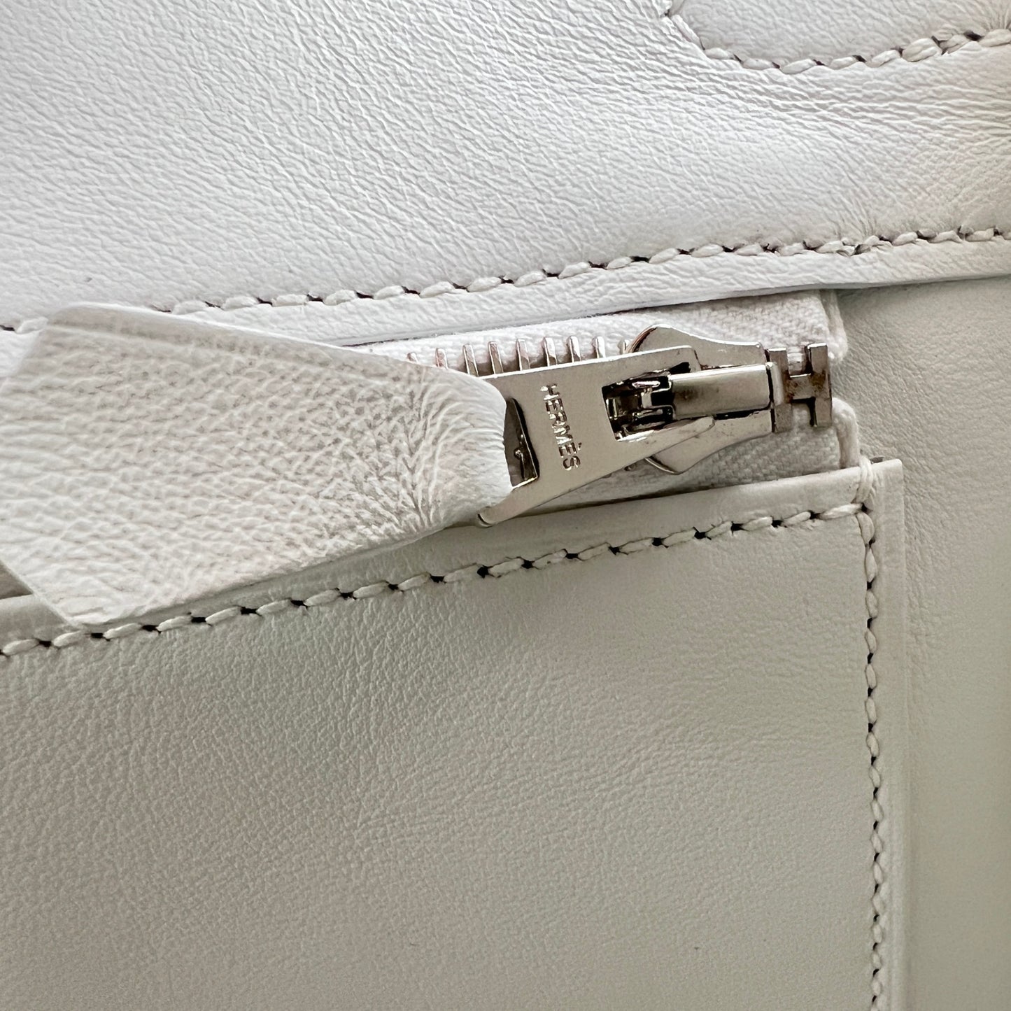 Birkin25 バーキン25 New white ニューホワイト Swift スイフト PHW シルバー金具 Stamp-W W刻印