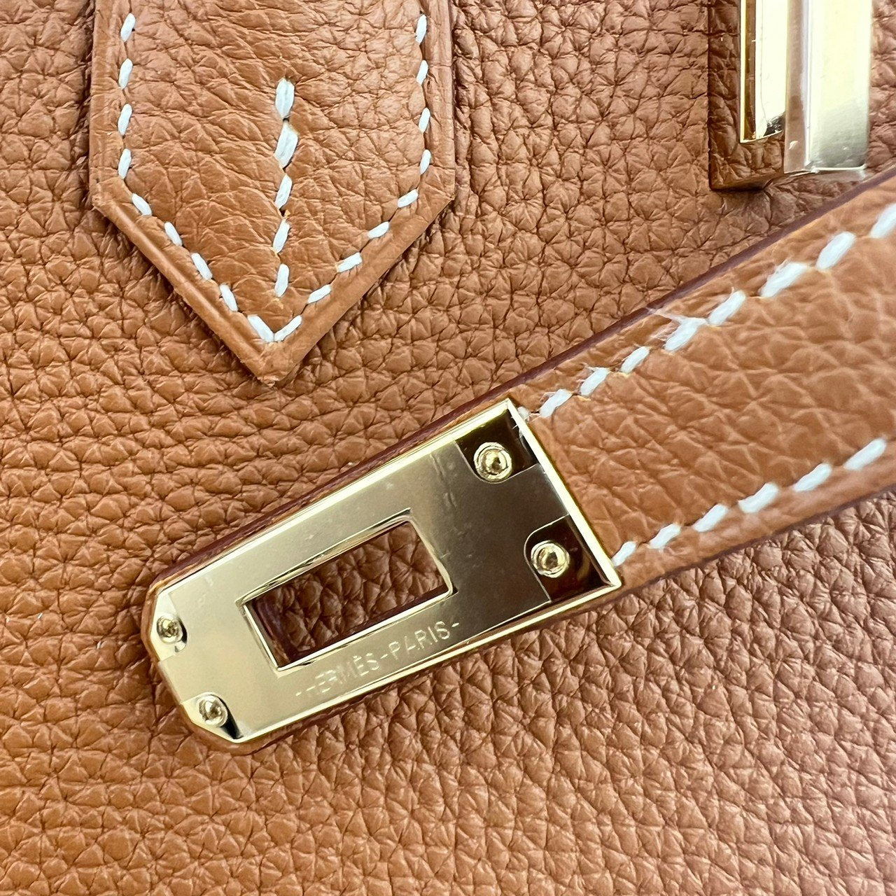 Birkin25 Verso バーキン25 ヴェルソ　Gold Graphite ゴールド グラファイト PMBHW シャンパンゴールド金具 Togo トゴ Stamp-W W刻