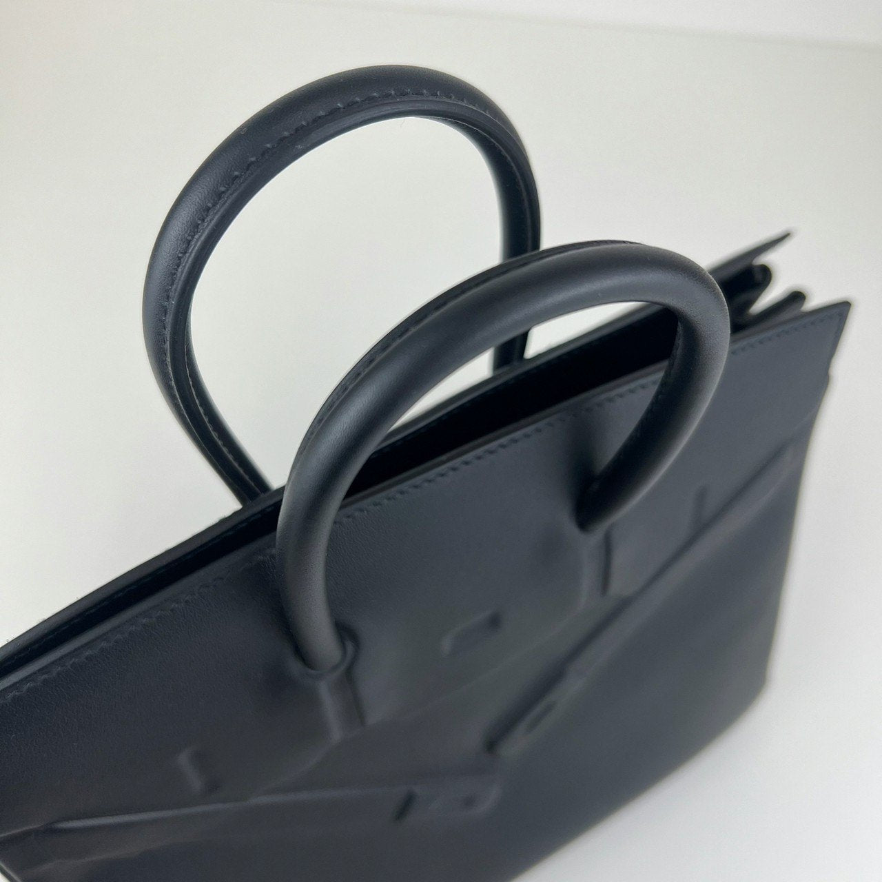 Birkin25 shadow バーキン25 シャドウ Black ブラック Swift スイフト PHW シルバー金具 Stamp-Y Y刻印