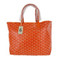 GOYARD ゴヤール サンルイPM ゴヤールディンキャンバス & シュヴロッシュカーフスキン リネンとコットン（内側）オレンジ