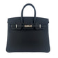 Birkin25 バーキン25 Black ブラック Togo トゴ PHW シルバー金具 Stamp-K K刻印