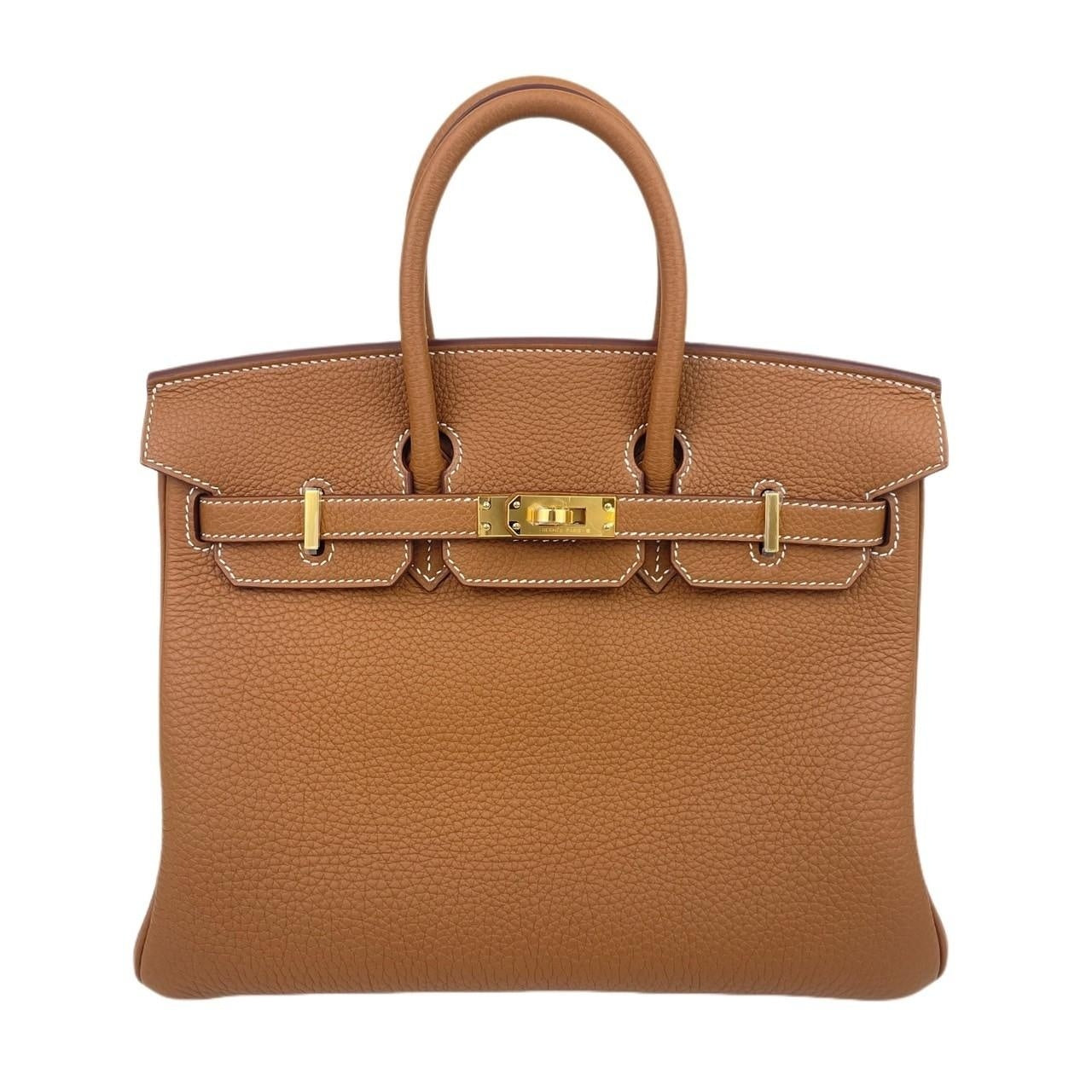 Birkin25 バーキン25 Gold ゴールド　Togo トゴ　GHW ゴールド金具 Stamp-B B刻