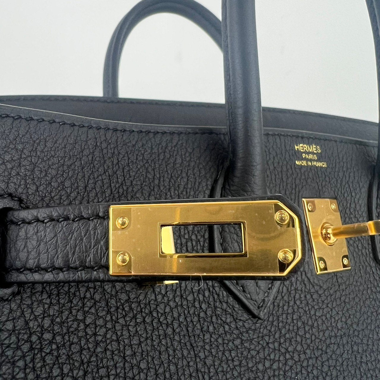 Birkin25 バーキン25 Black ブラック GHW ゴールド金具 W刻印 Togo トゴ