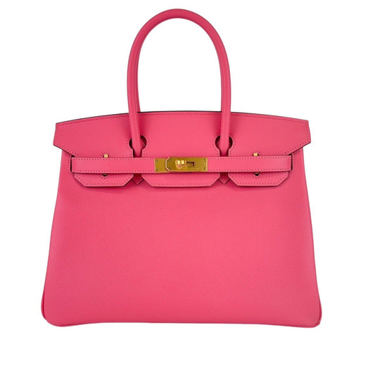 Birkin30 バーキン30 Rose azalee ローズアザレ BGHW ブラッシュゴールド金具 D刻 Epsom エプソン
