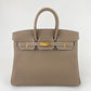 Birkin25 バーキン25 Etoupe エトープ Togo トゴ GHW ゴールド金具 Stamp-W W刻印