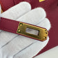 Birkin25 バーキン25 Ruby ルビー GHW ゴールド金具 Stamp-B B刻印 Togo トゴ