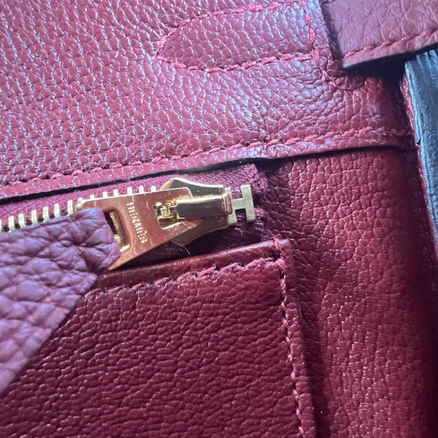 Birkin25 バーキン25 Rouge H ルージュアッシュ Togo トゴ GHW ゴールド金 Stamp-W W刻印