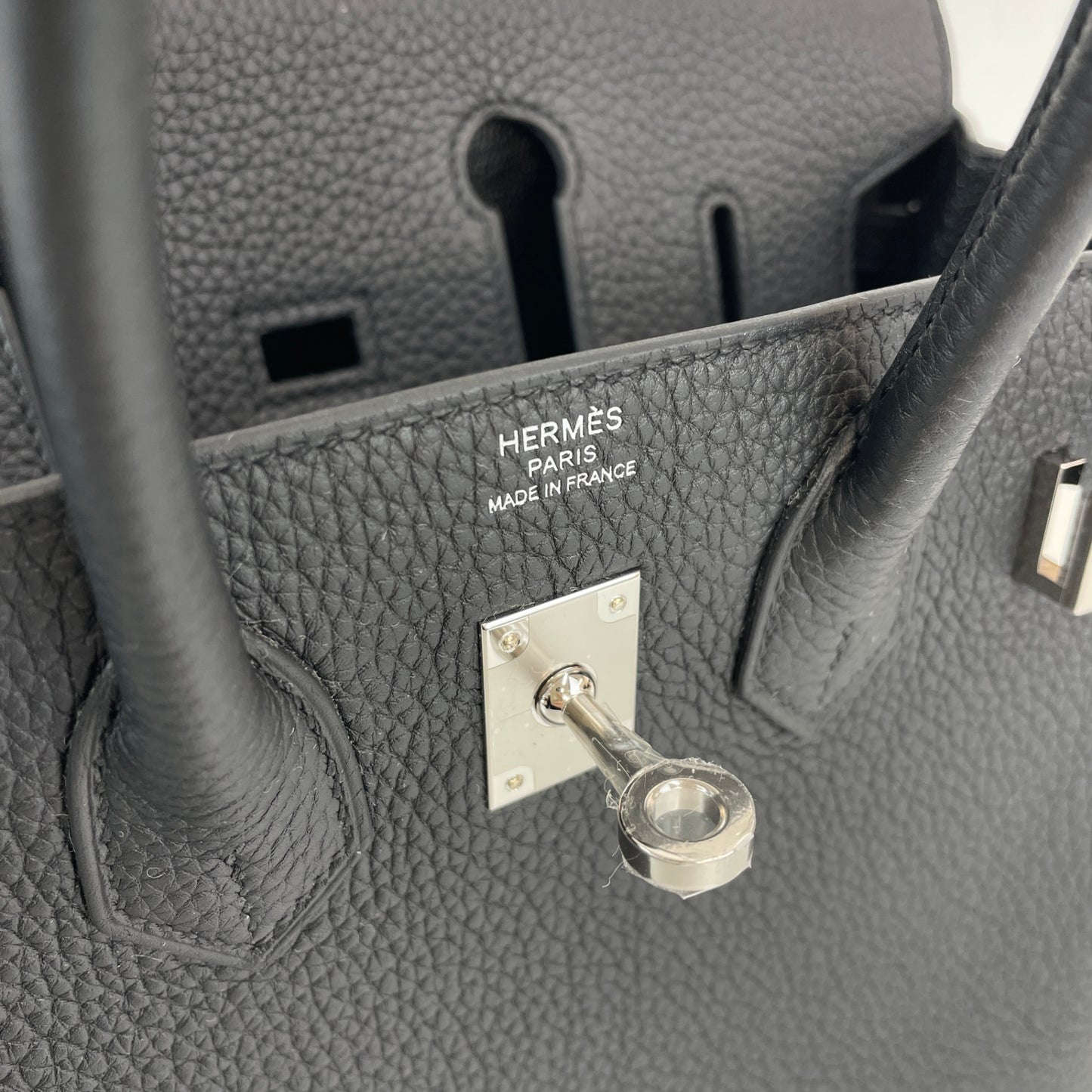 Birkin25 バーキン25 Black ブラック  PHW シルバー金具 Togo トゴ Stamp-K K刻印