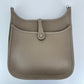 Evelyn PM エヴリンPM Etoupe エトープ  PHW シルバー金具 Taurillon Clemence トリヨンクレマンス Stamp-K K刻印