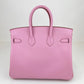 Birkin25 バーキン25 Mauve sylvester モーヴシルベストル RGHW ローズゴールド金具 Swift スイフト Stamp-B B刻印