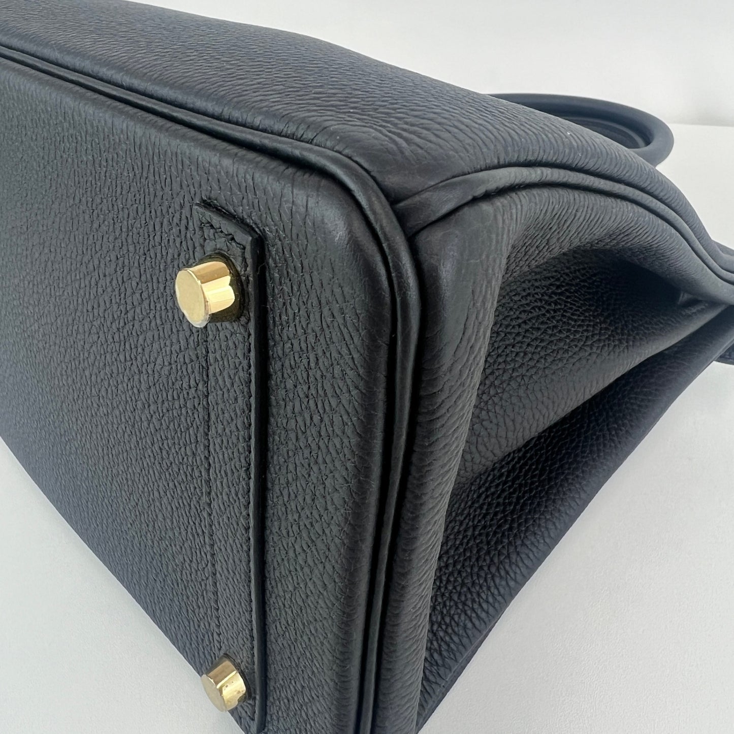 Birkin25 バーキン30 Black ブラック Togo トゴ PMBHW シャンパンゴールド金具 Stamp-K K刻印