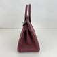 Birkin25 バーキン25 Rouge H ルージュアッシュ　PHW シルバー金具 tamp-K K刻