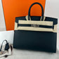 Birkin25 sellier バーキン25 セリエ Black ブラック PHW シルバー金具 Epsom エプソン Stamp-K K刻印