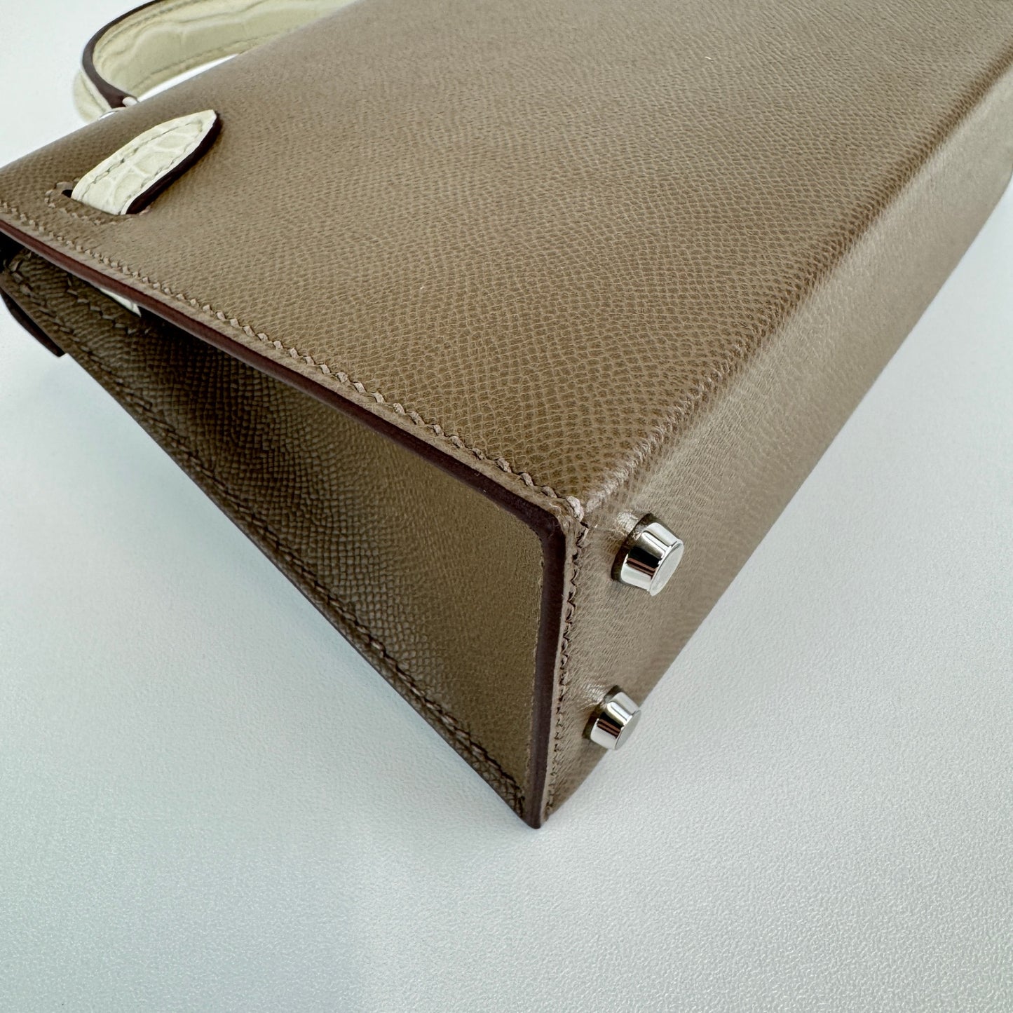 Mini kelly touch ミニケリータッチ Etoupe エトゥープ Beton ベトン Stamp-K K刻印