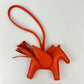 Rodeo Pegasus charm PM ロデオチャーム ペガサス Orange poppy オレンジポピー アリゲーター/スイフト Stamp-U U刻