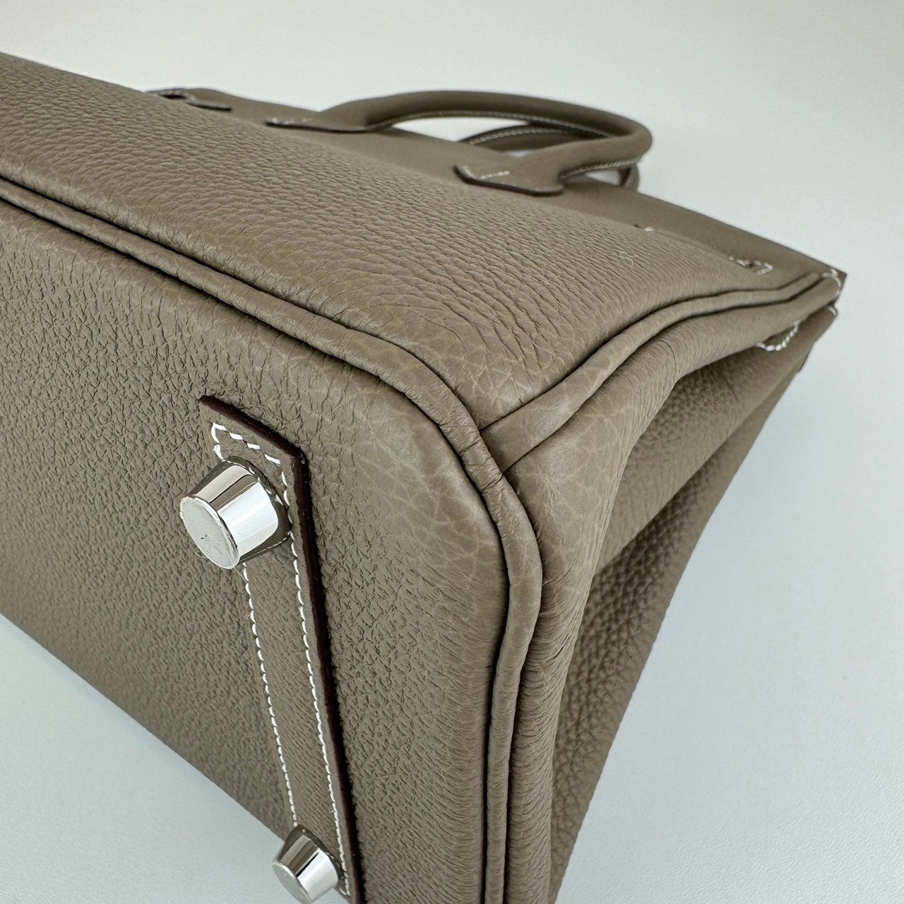 Birkin25 バーキン25 Etoupe エトープ  PHW シルバー金具 Togo トゴ Stamp-K K刻印