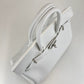 Birkin25 バーキン25 New white ニューホワイト Swift スイフト PHW シルバー金具 Stamp-W W刻印