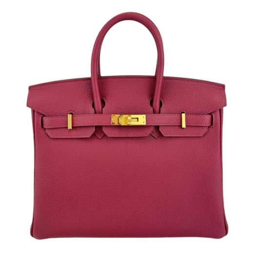 Birkin25 バーキン25 Ruby ルビー GHW ゴールド金具 Stamp-B B刻印 Togo トゴ