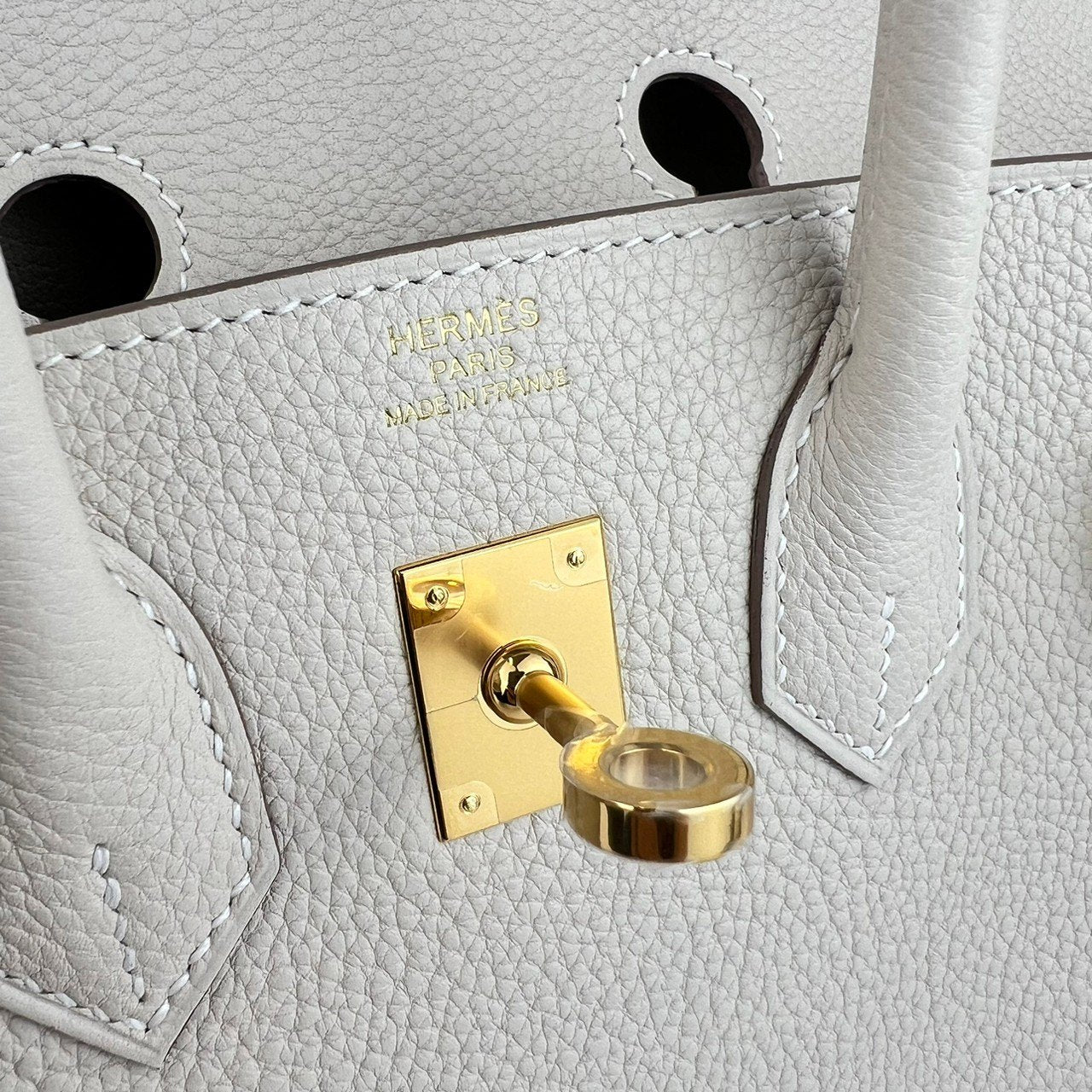 Birkin25 バーキン25 Craie クレ GHW ゴールド金具 Togo トゴ B刻