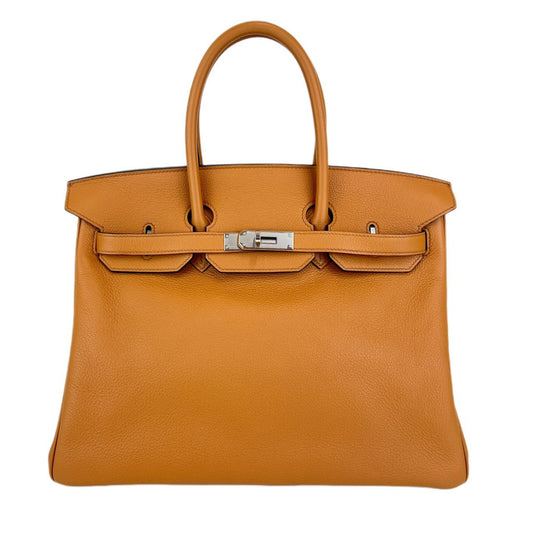 Birkin35 Sea Surf and Fun バーキン35 海とサーフとファン Toffee トフィ PHW シルバー金具 Stamp-U U刻印