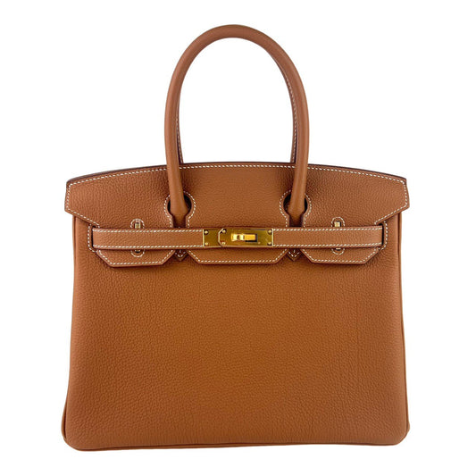 Birkin30 バーキン30 Gold ゴールド Togo トゴ GHW ゴールド金具 Stamp-W W刻印