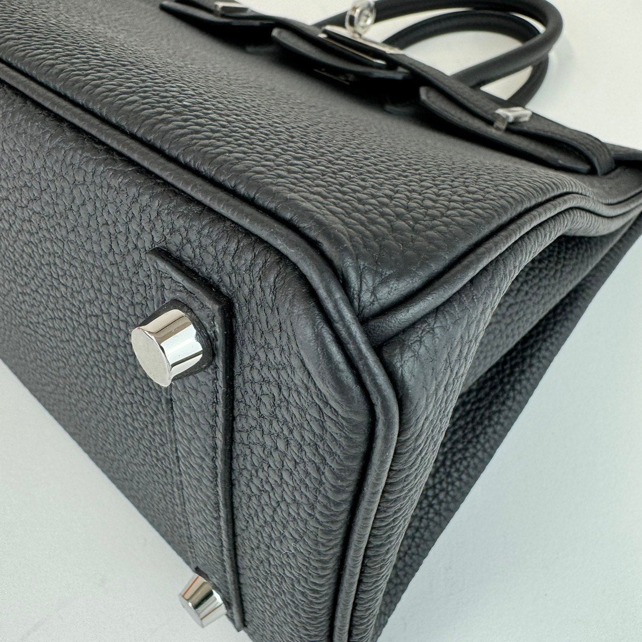 Birkin25 バーキン25 Black ブラック PHW シルバー金具 W刻 Togo トゴ