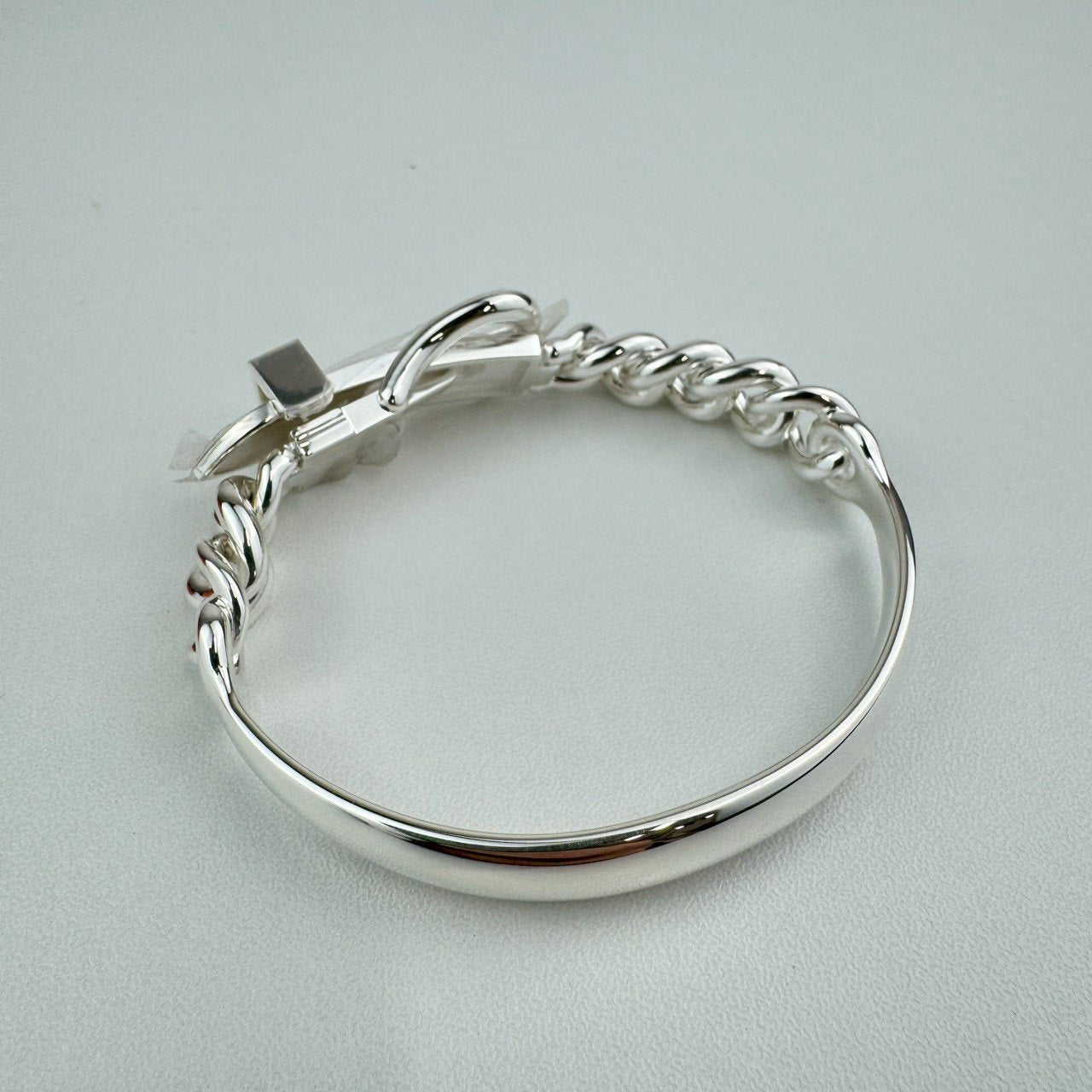 Inflexible bracelet TGM  ブックルセリエ　インフレキシブルブレスレットTGM シルバー　silver