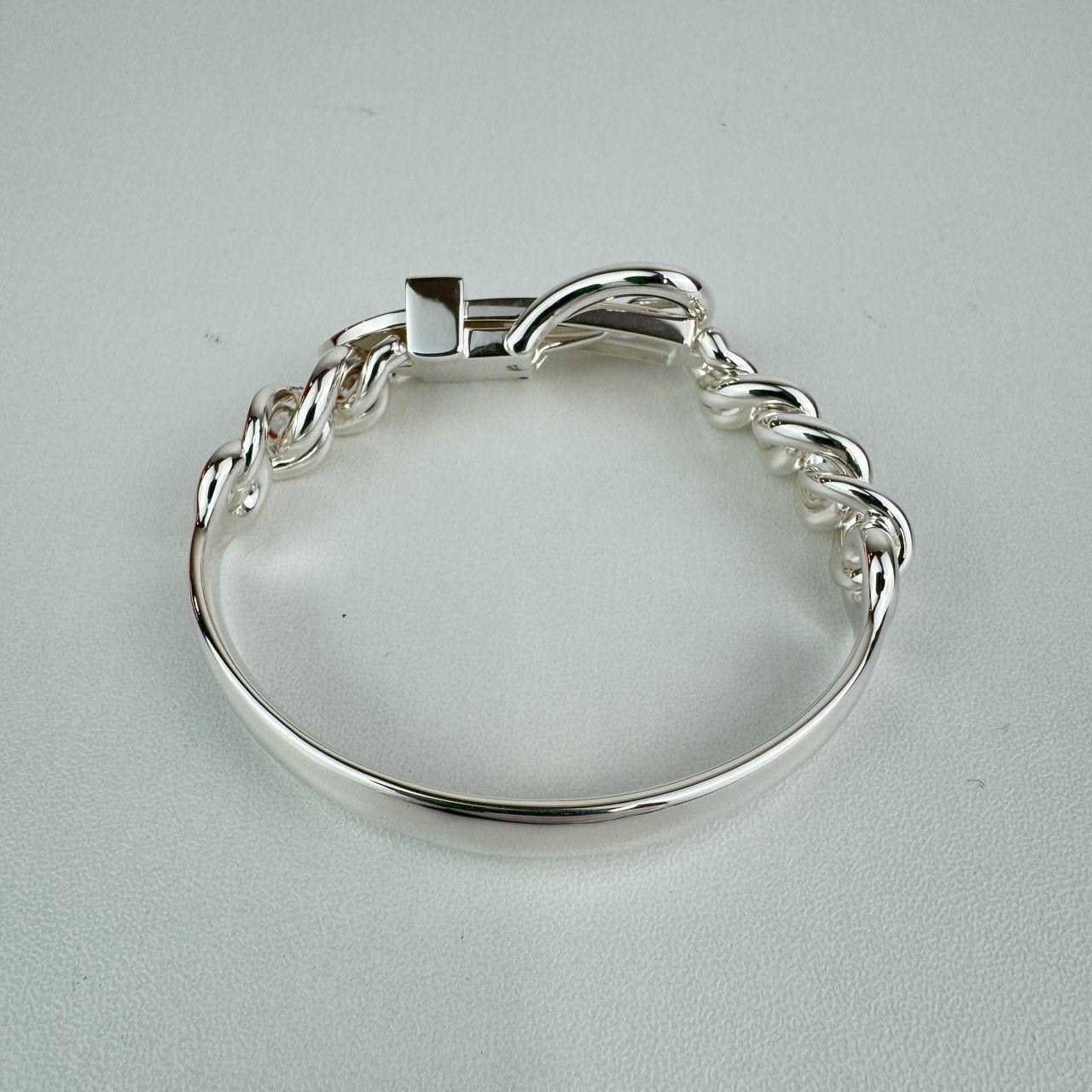 Inflexible bracelet GM  ブークレ セリエ　インフレキシブルブレスレットGM シルバー　silver