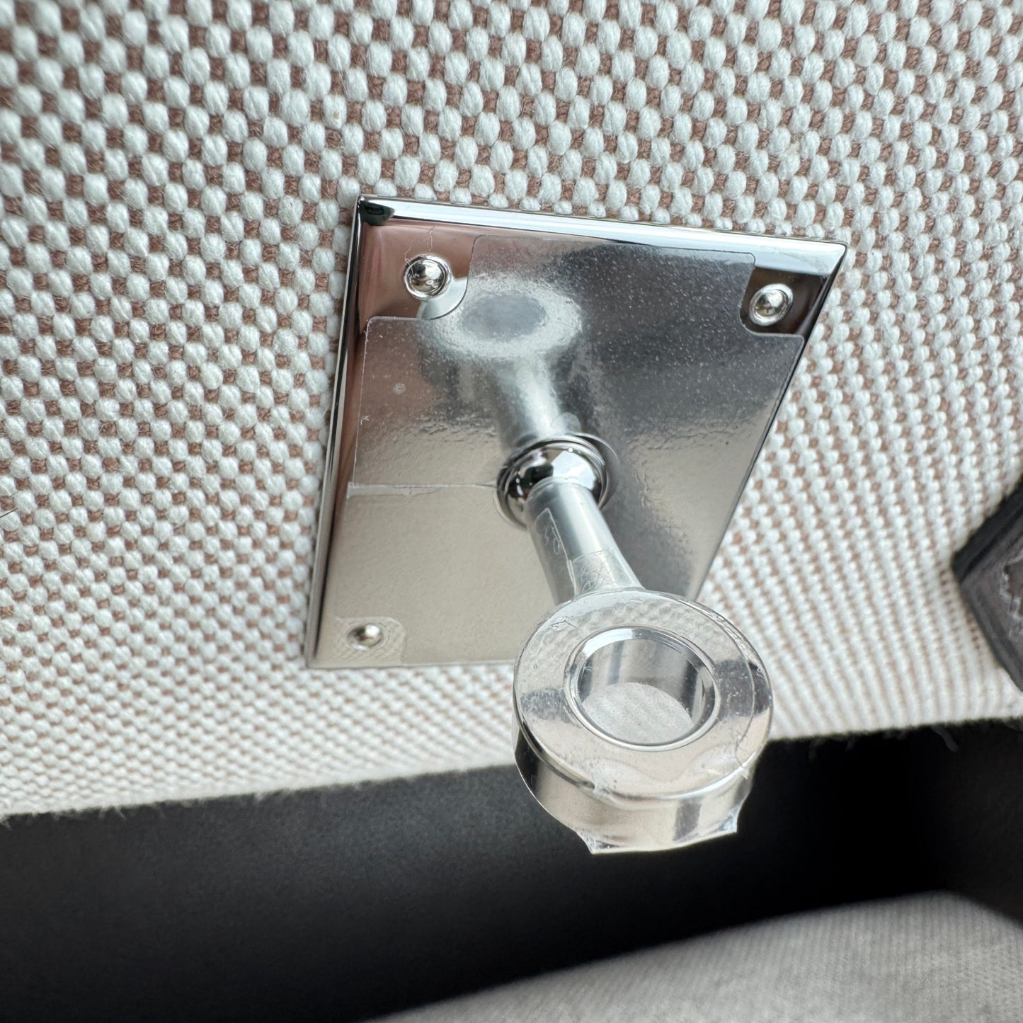 Birkin35 A L'Envers バーキン35 アランヴェール Ebene エベンヌ  PHW シルバー金具 Barenia/ToileH バレニア/トワルアッシュ Stamp-K K刻印