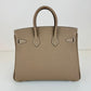 Birkin25 バーキン25 Etoupe エトープ  PHW シルバー金具 Togo トゴ Stamp-K K刻印