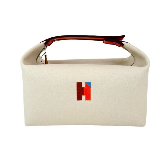 BRIDE A BRAC H PAVILLON CASE GM ポーチ ブリッド・ア・ブラック・Hパヴィヨン GM Natural ナチュラル 綿