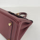 Birkin25 バーキン25 Rouge H ルージュアッシュ  GHW ゴールド金具 Togo トゴ Stamp-W W刻印