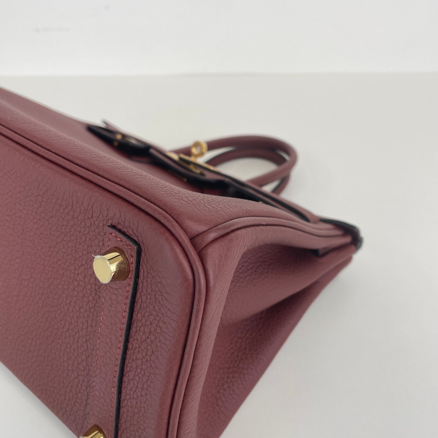 Birkin25 バーキン25 Rouge H ルージュアッシュ  GHW ゴールド金具 Togo トゴ Stamp-W W刻印