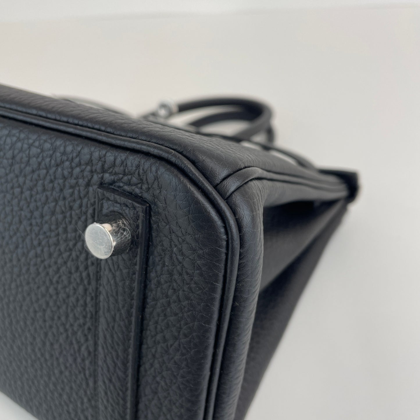 Birkin25 バーキン25 Black ブラック  PHW シルバー金具 Togo トゴ Stamp-K K刻印