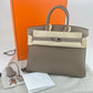 Birkin25 バーキン25 Stamp-W W刻印 Togo トゴ Etoupe エトープ PHW シルバー金具