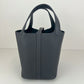 Picotin lock PM ピコタンロックPM Ardoise アルドワーズ  PHW シルバー金具 Clemence クレマンス Stamp-W W刻印