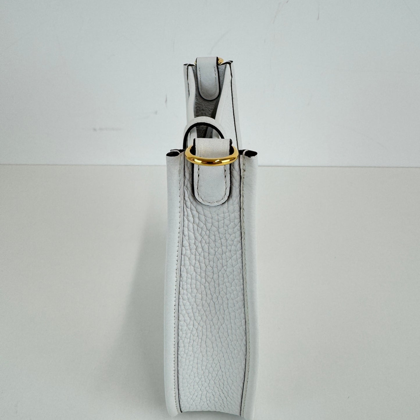 Evelyne TPM エブリンTPM New white ニューホワイト Taurillon Clemence トリヨンクレマンス GHW ゴールド金具 Stamp-W W刻印