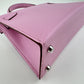 Mini kelly ミニケリー　Mauve Sylvestre　PHW シルバー金具 モーヴシルベストル　Stamp-Z Z刻