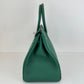 Birkin35 バーキン35 Vert moyen ヴェールモワイヤン Togo トゴ PHW シルバー金具 Stamp-K K刻印