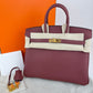 Birkin25 バーキン25 Rouge H ルージュアッシュ YG金具 Stamp-K K刻印 Togo トゴ