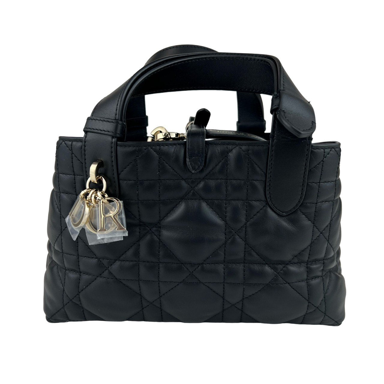 Dior Toujours ディオール トゥジュール スモール Black ブラック ゴールド金具 カーフレザー M2822OSHJ_M53U