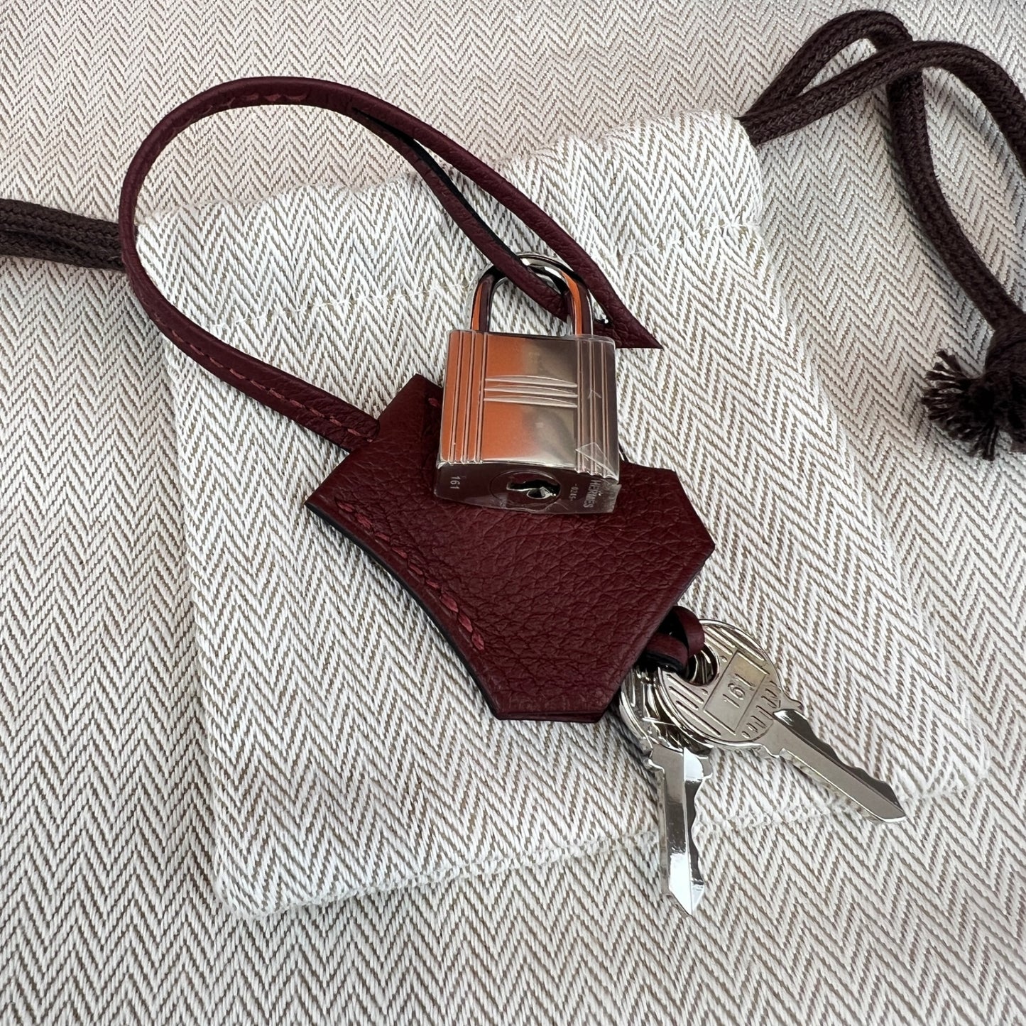 Birkin25 バーキン25 Rouge H ルージュアッシュ　PHW シルバー金具 tamp-K K刻