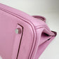 Birkin30 バーキン30 Mauve sylvestre モーヴシルベストル Taurillon Clemence トリヨンクレマンス PHW シルバー金具 Z刻印